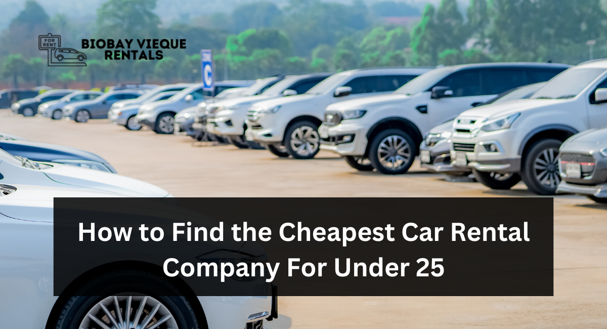 How to Find the Cheapest Car Rental Company For Under 25